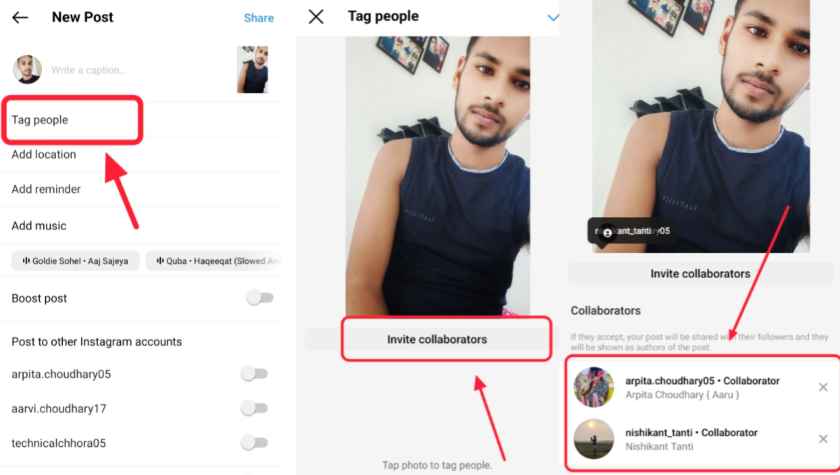 How to Add Multiple Collaborators on Instagram Post